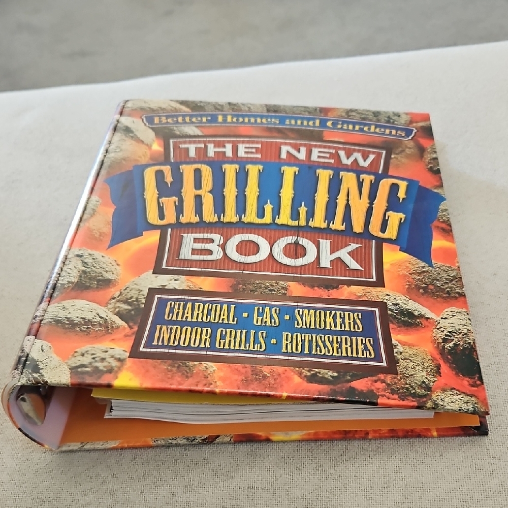 Grilling Receipe Binder Cook Book